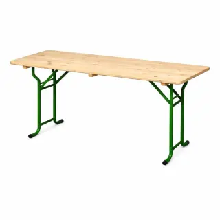 table brasserie 220x70 cm piètement tubulaire