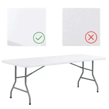 Table pliante polypropylène 183 cm plateau lisse