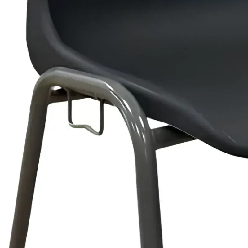 zoom accroche chaise à coque empilable emma zoom accroche chaise à coque empilable emma