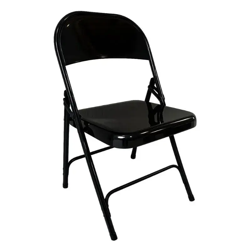 chaise pliante métallique noire chaise pliante métallique noire