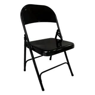 Chaise pliante en métal Europ