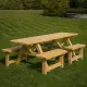 Table pique-nique en bois 8 personnes - JAD Groupe Table pique-nique en bois 8 personnes - JAD Groupe