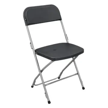 chaise pliante grise