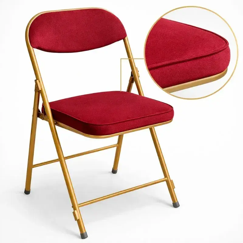 chaise pliante en velours épais chaise pliante en velours épais
