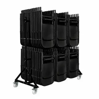 chariot de transport pour chaises pliantes
