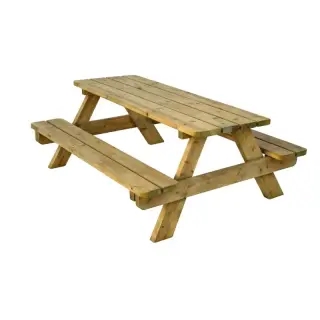 table pique nique en bois pour enfants