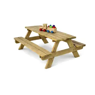 table pique nique bois enfant