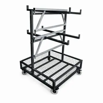 chariot pour podium et planchers de bal