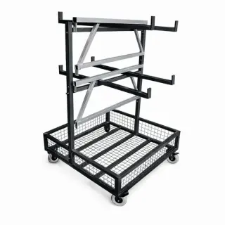 chariot pour podium et planchers de bal