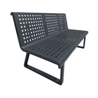 Banc métallique extérieur Quadra