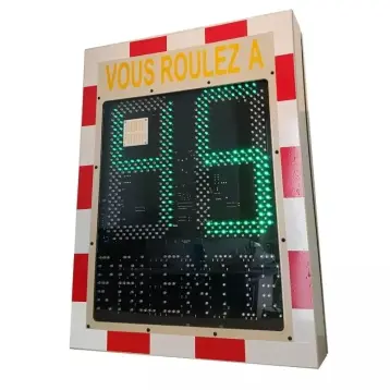 radar pédagogique routier