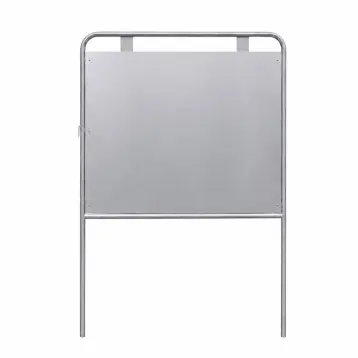panneau électoral 2 candidats