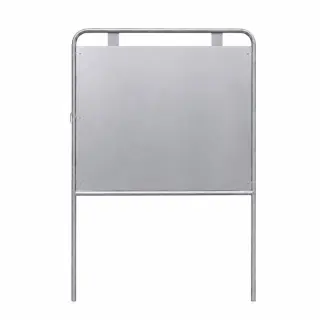 panneau électoral 2 candidats