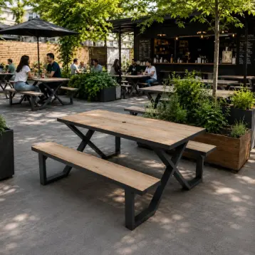 table hpl pour pique nique