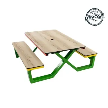table de pique nique enfant