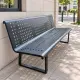 banc métallique extérieur anthracite banc métallique extérieur anthracite