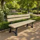 banc public en pin et fonte banc public en pin et fonte