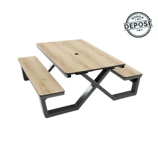 table pique nique enfants