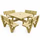 table pique nique carré en bois autoclave jad groupe table pique nique carré en bois autoclave jad groupe