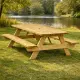 table pique-nique en bois table pique-nique en bois