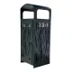 corbeille de ville acier 80L corbeille de ville acier 80L
