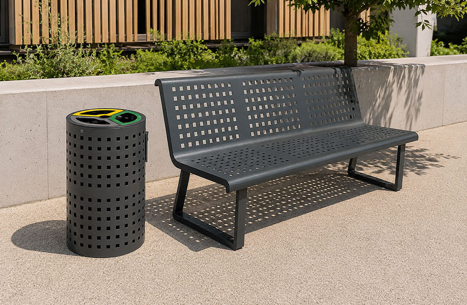 Mobilier urbain : quels matériaux privilégier ?