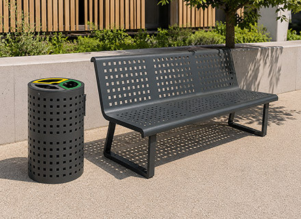 Mobilier urbain : quels matériaux privilégier ?