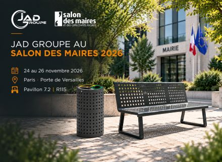 JAD Groupe au Salon des Maires 2026📣