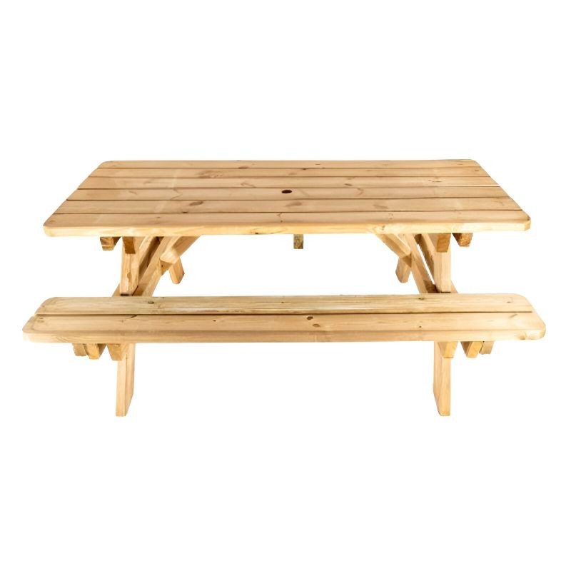 table de pique nique en bois