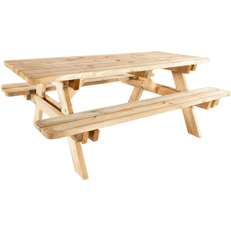 table de pique nique bois
