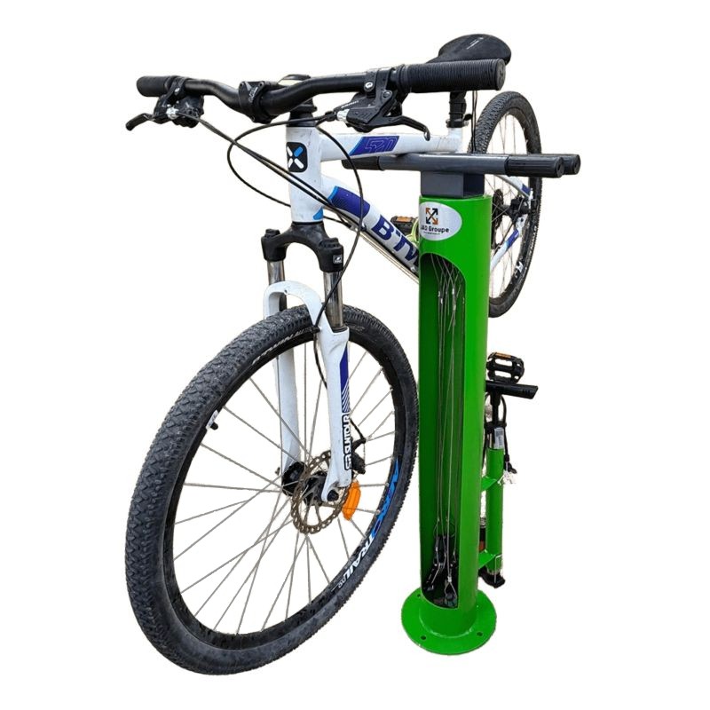 borne de réparation pour vélos