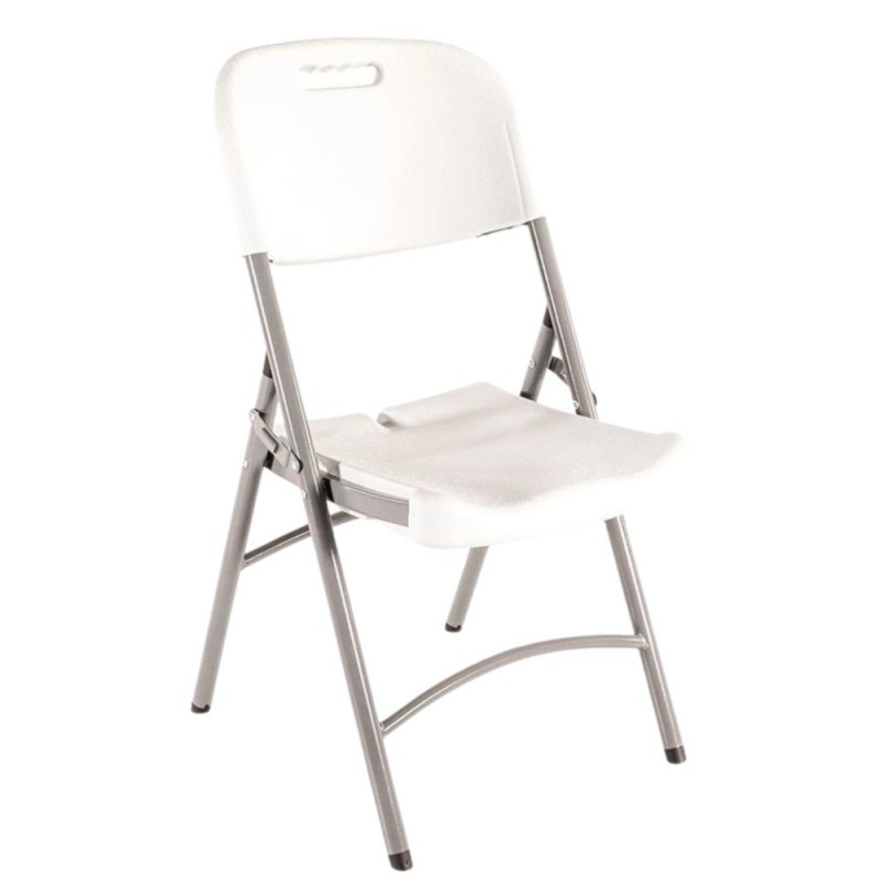 chaise polypro blanche