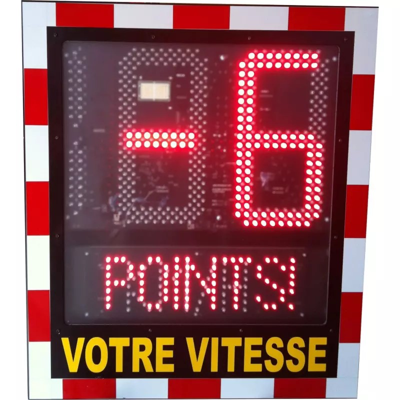 radar préventif de vitesse