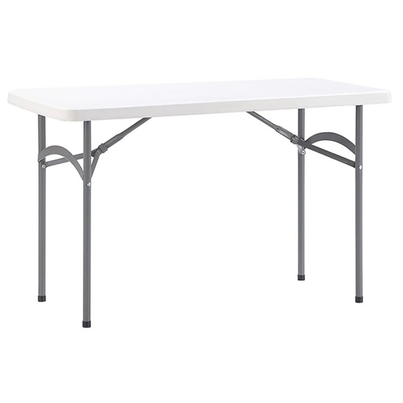 table polypro rectangulaire 122 cm