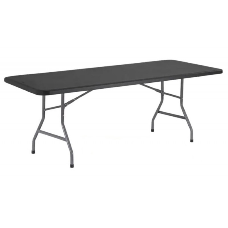 table pliante gris anthracite