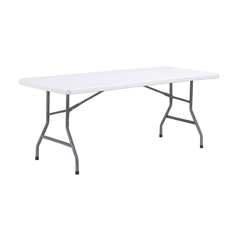 table pliante 183 cm blanc