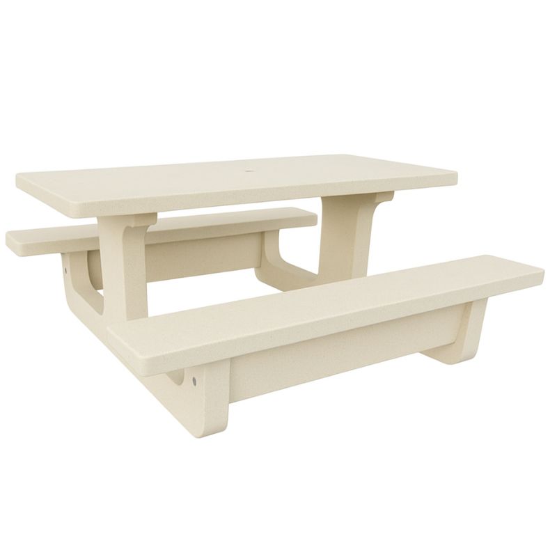 table pique nique béton