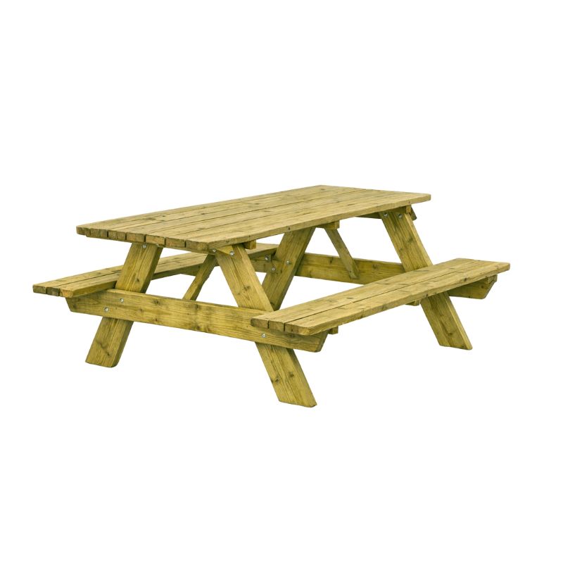 table pique nique en bois occitane