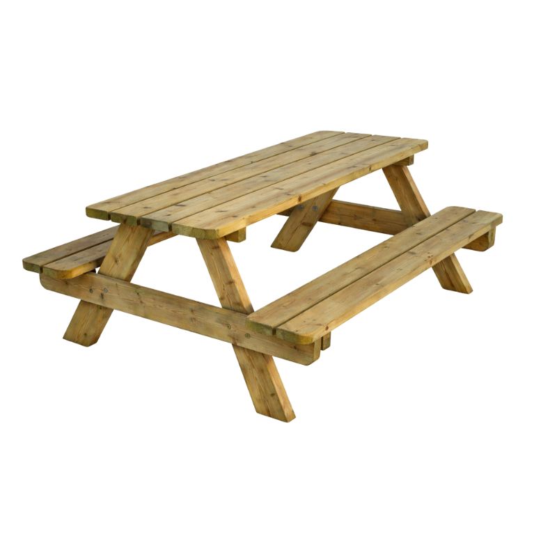 table pique nique en bois pour enfants