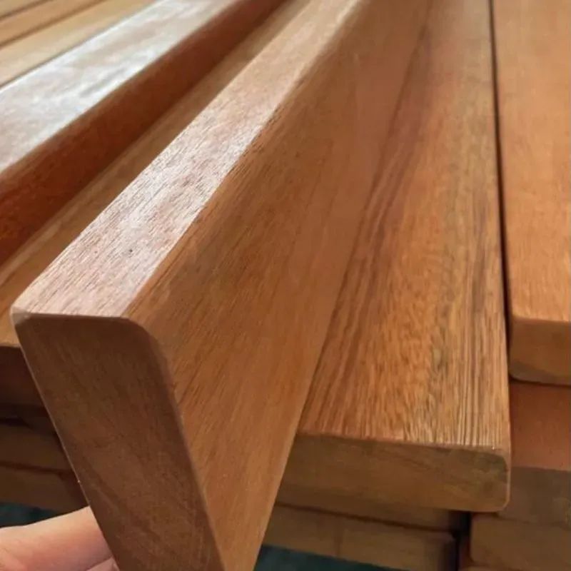 lot de lames de bois exotique pour banc